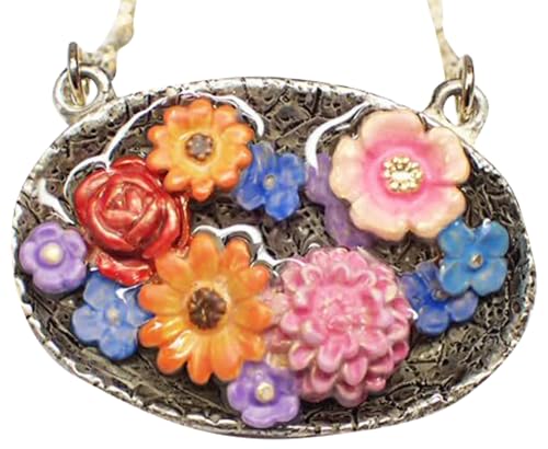 花手水ネックレス 【Palnart Poc パルナートポック】 ネックレス 花 フラワー 手水舎 手水鉢 神社 お寺 お清め 美しい 癒やし ＃花手水のサムネイル