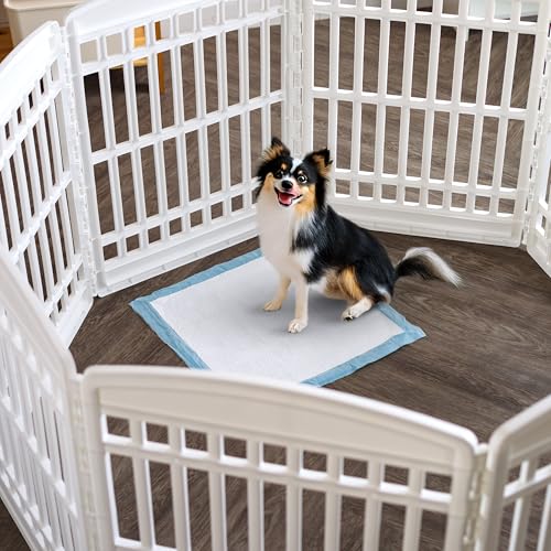 Image of IRIS USA Puppy Pads 100 Count, Dog Training Pads 22 inchx22 inch, Super Absorbent Leakproof Pee Pads for Dogs, Quick Dry Disposable Potty Training Supplies