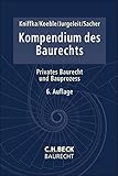 Kompendium des Baurechts: Privates Baurecht und Bauprozess (C.H. Beck Baurecht)