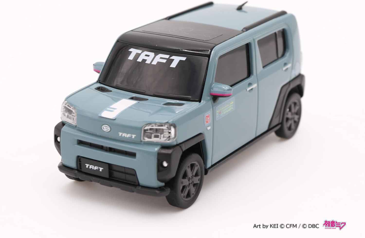 Amazon.co.jp: ダイハツ 初音ミク TAFT タフト ミニカー ステッカー付
