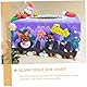 Zerodeko Handtuchhalter 6er-Box DIY Taschentuch Box Holzkiste Gewebebehälter Taschentuchbox-Abdeckung Unlackiertem Holz Leere Taschentuchbox Holz Spender Kind Serviette Bambus