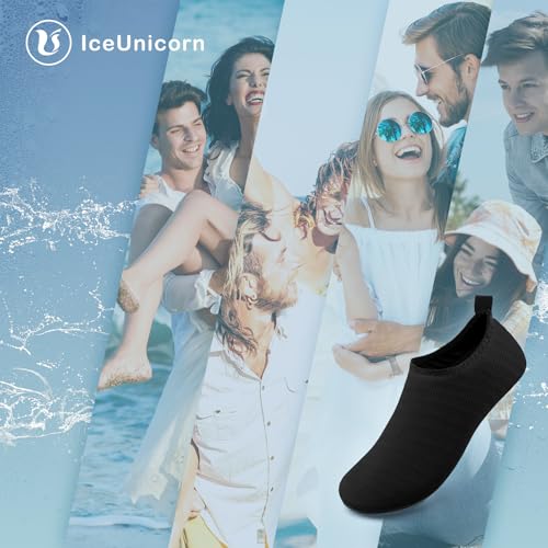Image of IceUnicorn Water Shoes Men Women Beach Swim Aqua Barefoot Socks Pool Quick Dry Yoga