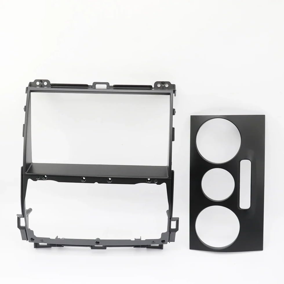 Car Stereo Frame Car audio fascia frame 9 Inch AdapterCanbusBoxAndroid Radio Dash Fitting Panel Kit/Fit For Toyota Prado 120 Land Cruiser Lexus GX470 Radio Fascia Kit(Cable)