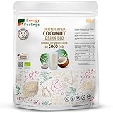 Energy Feelings Bebida de Coco Deshidratada en Polvo Ecológica 200g, Leche en Polvo Sin Lactosa y Sin Azúcares Añadidos, Vegano, Contiene Maltodextrina, Eco Coconut Milk