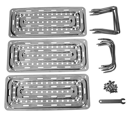 Wolfgang Puck Set of 3 Stainless Steel Steamer Racks