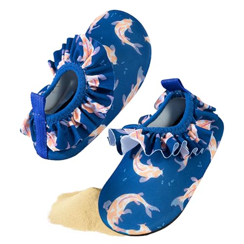 NICO×ASH Girls' Summer Water Shoes - Outdoor Cartoon Boating Aqua Yoga Anti-Slip & Breathable Beach Training