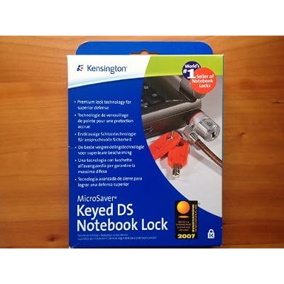 Kensington 64343 MicroSaver DS Keyed Notebook Computer Lock