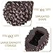 BAZEITFLOW 2pcs Pinecone and Acorn Key Holder Hidden Key Hider Box Resin Outdoor Garden Decorative Storage Safe Discreet House Hider Tool