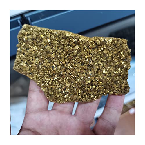 Geoda de cristal de roca natural de 100-140g para colección de minerales 2