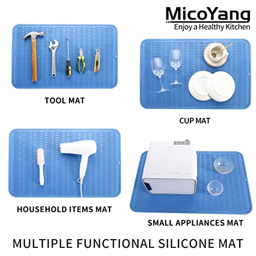image for MicoYang Silicone Dish Drying Mat for Multiple Usage,Easy clean,Eco-fr