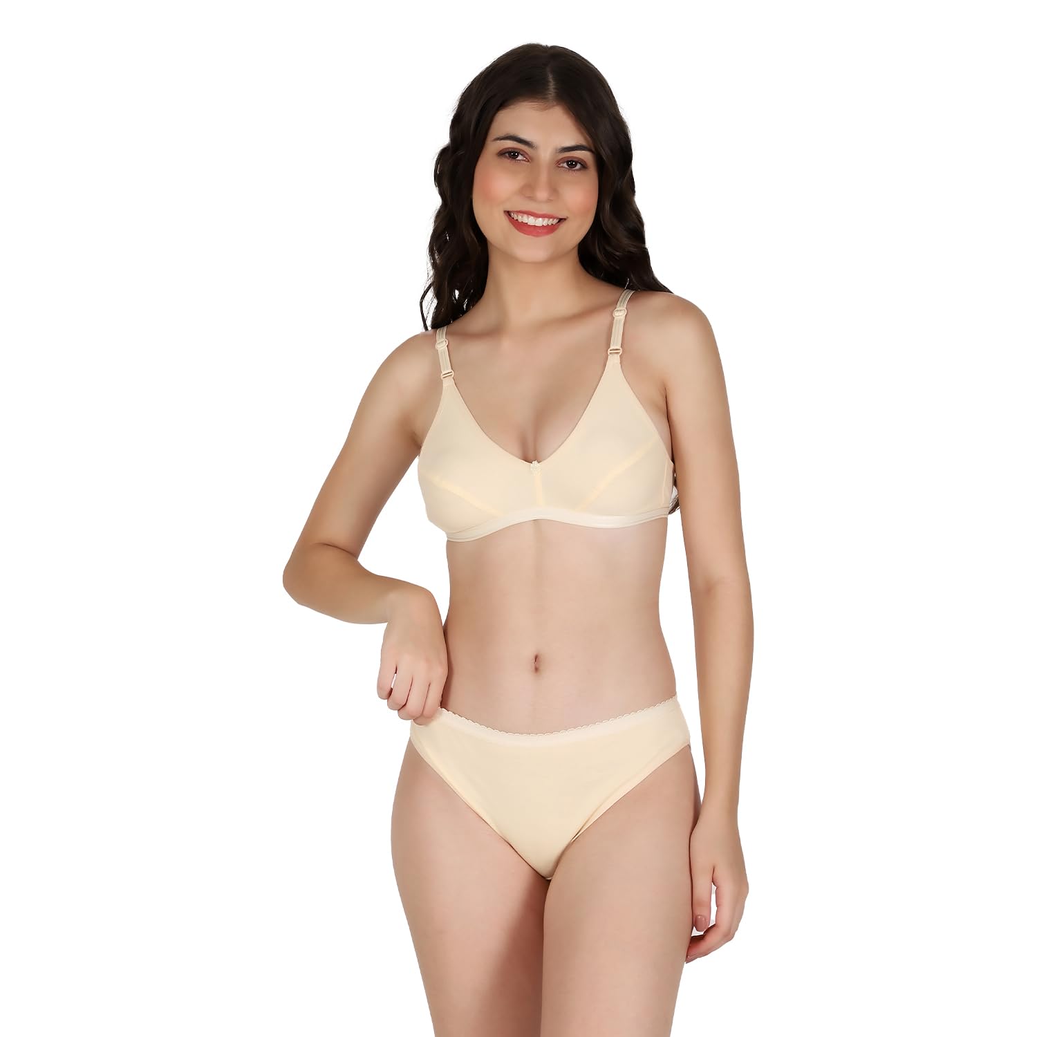 Women’s Cotton Bra | Soft Comfortable Everyday Bra for Women & Girls | Adjustable Straps, Comfortable Fit-image-47