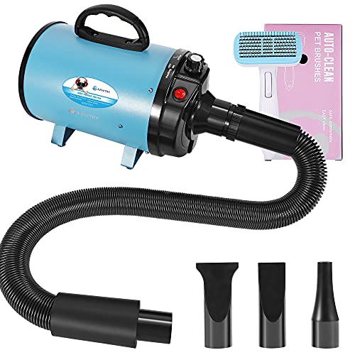 NEWTRY-Dog-Dryer-Hair-Force-Dryer-Stepless-Adjustable-Speed-Temperature-High-Velocity-Dog-Cat-Hair-Dryer-Professional-Pet-Grooming-Blower-2000W32HP-Reduce-Noise-Heat-Insulation-Blue NEWTRY-Dog-Dryer-Hair-Force-Dryer-Stepless-Adjustable-Speed-Temperature-High-Velocity-Dog-Cat-Hair-Dryer-Professional-Pet-Grooming-Blower-2000W32HP-Reduce-Noise-Heat-Insulation-Blue