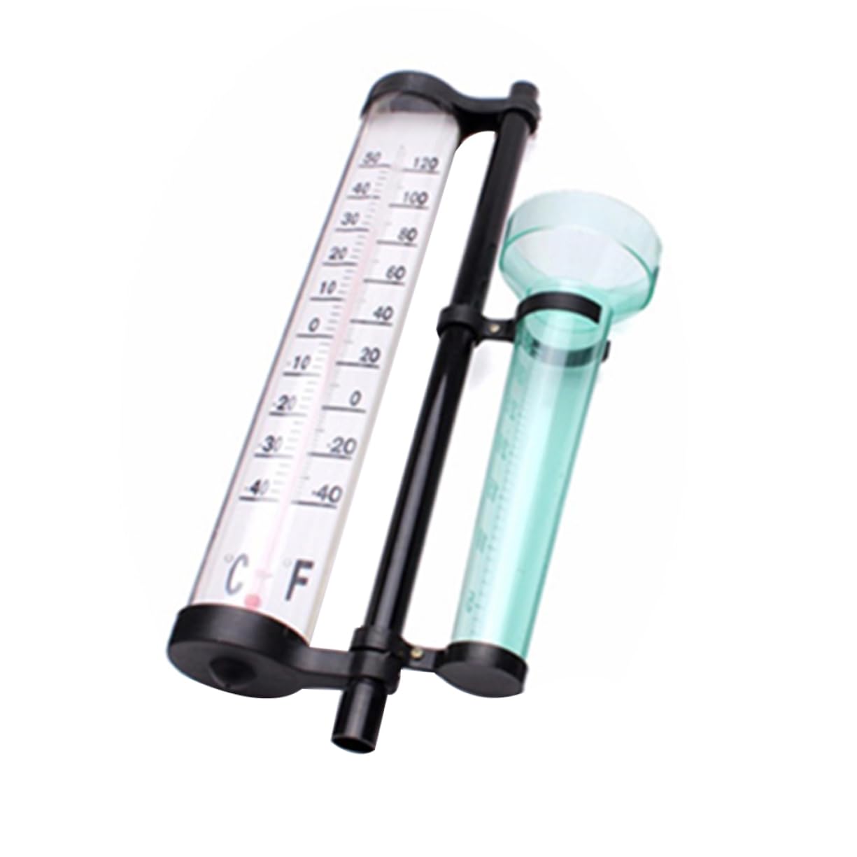 BESPORTBLE 2sets Strumenti Meteorologici Misuratore Di Pioggia Indicatore Di Direzione Del e Termometro Per Giardino e Esterni Strumento Di Misura Resistente e Pratico