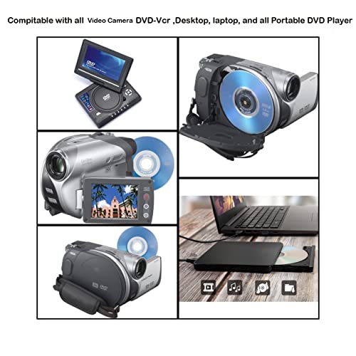 Professional Mini Blank DVD-R Disk, DVD VCR, Video Camera 1.4 GB/30 Mint Pack of 10 - Image 6