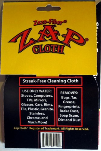 Zap Cloth Streak Free Cleaning Cloth 1-Pack #TOP1