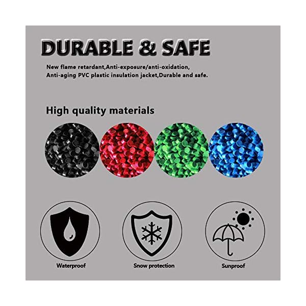 AOTOINK 15M RGB Verlängerungskabel 4 Polig Kabel 4x0.32mm² für SMD 5050 3528 2835 RGB LED Streifen – Bild 8