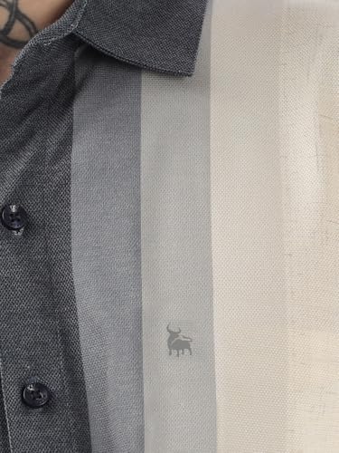 Image of BULLMER Trendy Clothing Set with Shirt & Pants Co-ords for Men