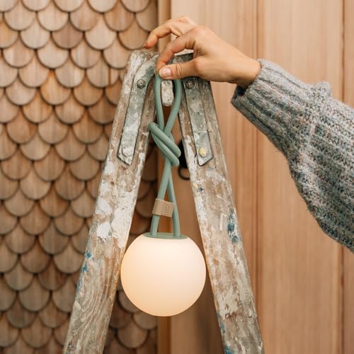 Campo Libre® Leni Camping Lamp – LED Outdoor Light with Flexible Handle, Dimmable Camping Light, Table Lantern with IPX4 Waterresistance, 200h Runtime, Unbreakable SqueezeShell, USB-C Charging