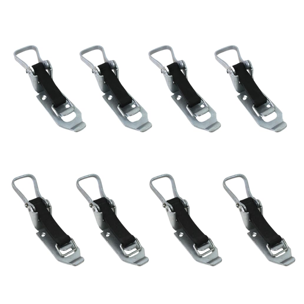 Support de pelle, porte-pelle, porte-bêche, porte-balai, fermeture à tension, support pour appareils de jardin, en acier galvanisé, 60 + 80 mm