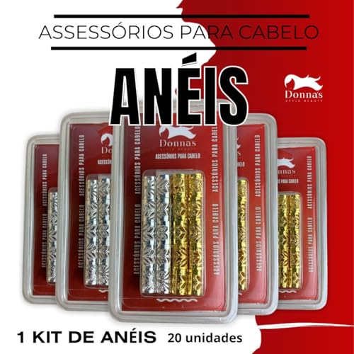 Kit 2 Pacotes de Jumbos Ser Mulher Cabelo Para Tranças Box Braids 399g 65 cm + Kit de 20 Anéis Enfei