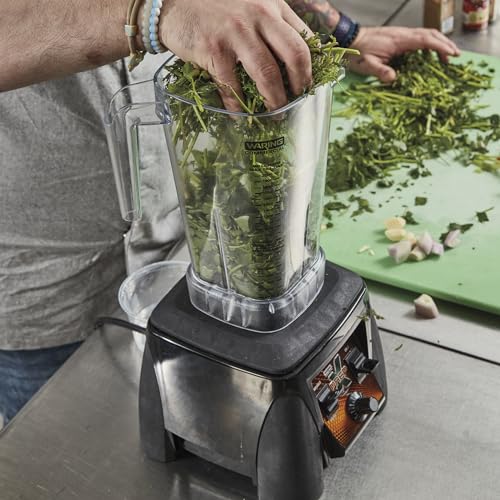 Waring Commercial MX1200XTX 3.5 HP Blender with Variable Speed Dial Controls and a 64 oz. BPA Free Copolyester Container, 120V, 5-15 Phase Plug - Image 3