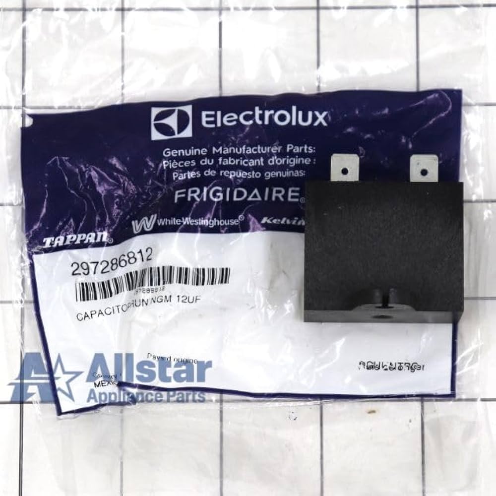 ころん FRIGIDAIRE 297286812 RUN CAPACITOR OEM P-613 | eBay