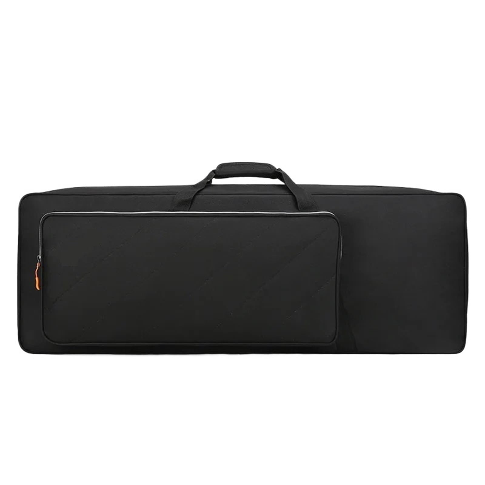 61 Tasten 76 Tasten Keyboardtasche Instrument Verdickte gepolsterte 10mm Tasche Keyboard Rucksack Wasserdichte Klavierabdeckung(Black 90 * 32 * 14cm)