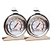 Produktbild VOKARO 2er Pack Edelstahl Ofenthermometer (50-300°C/90-600°F) für Grillbacken
