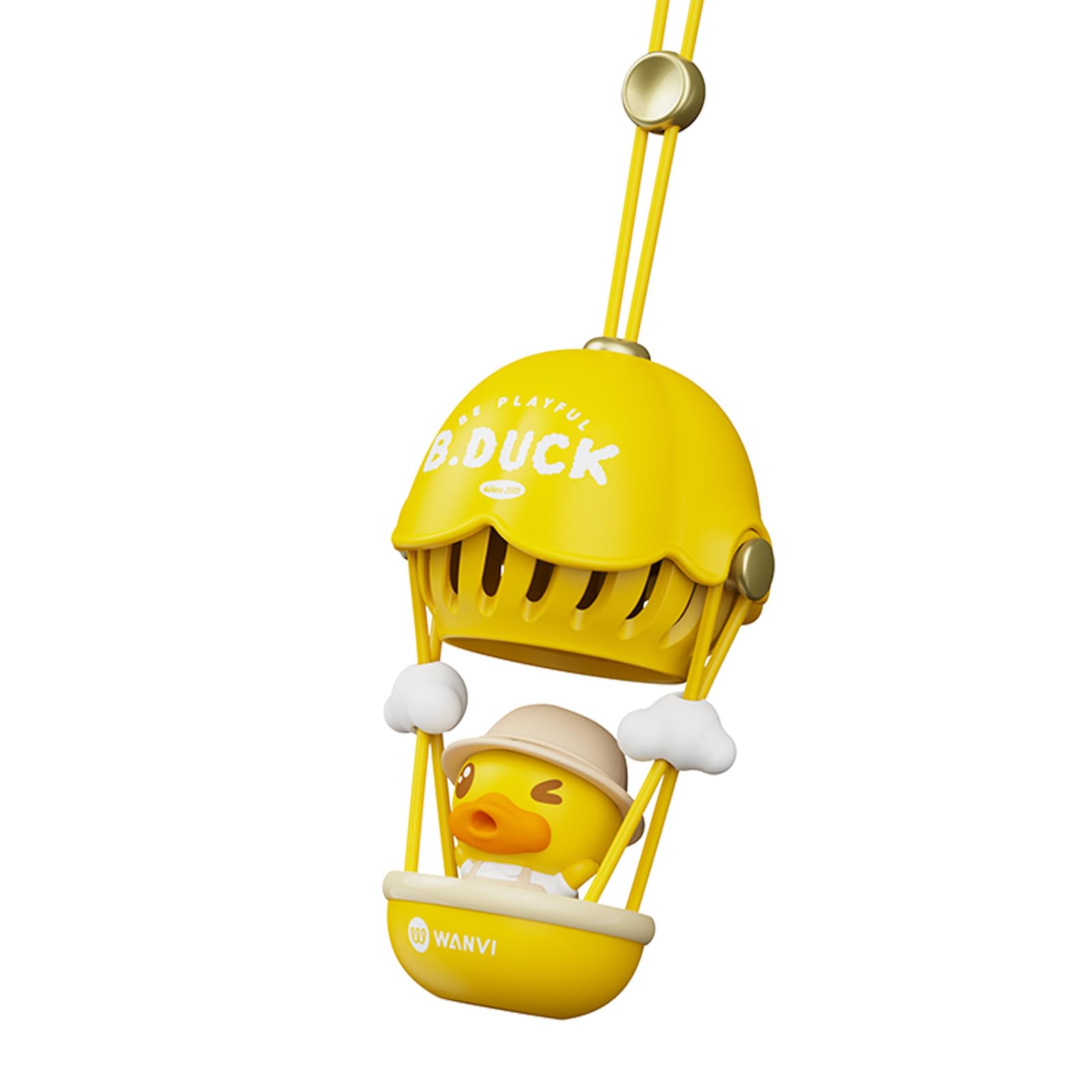 BontandCar Odor-Fighting Car Freshener Vent Clip Fresh Car Air Fresheners, Hanging Ultimate Neutralizes Odors Up To 30 Days Car Aroma Diffuser Hot Air Balloon Spaceship Aroma Diffuser Cute