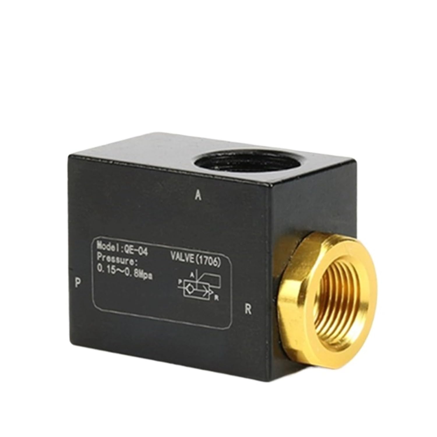 1pcs Quick Exhaust Valve Auxiliary Valve QE QE-01 QE-02 QE-03 QE-04 1/8" 1/4" 3/8" 1/2"(QE-02)