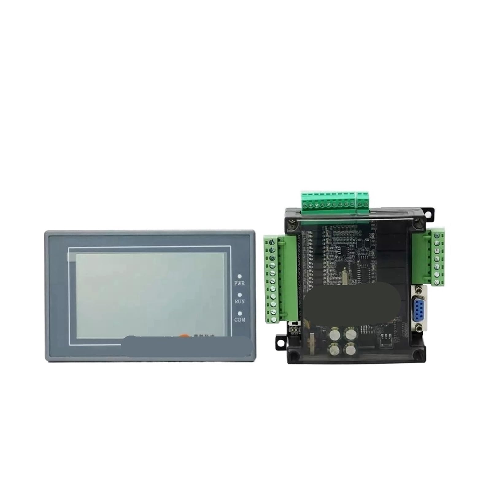 OSHZIKJII 1pcs EA-043A HMI touch screen 4.3 inch and FX3U series control board 14/24/30/32/48/56(With FX3U 48MR)