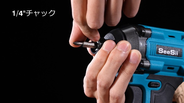 Amazon | Seesii インパクトドライバー 小型インパクトドライバ 
