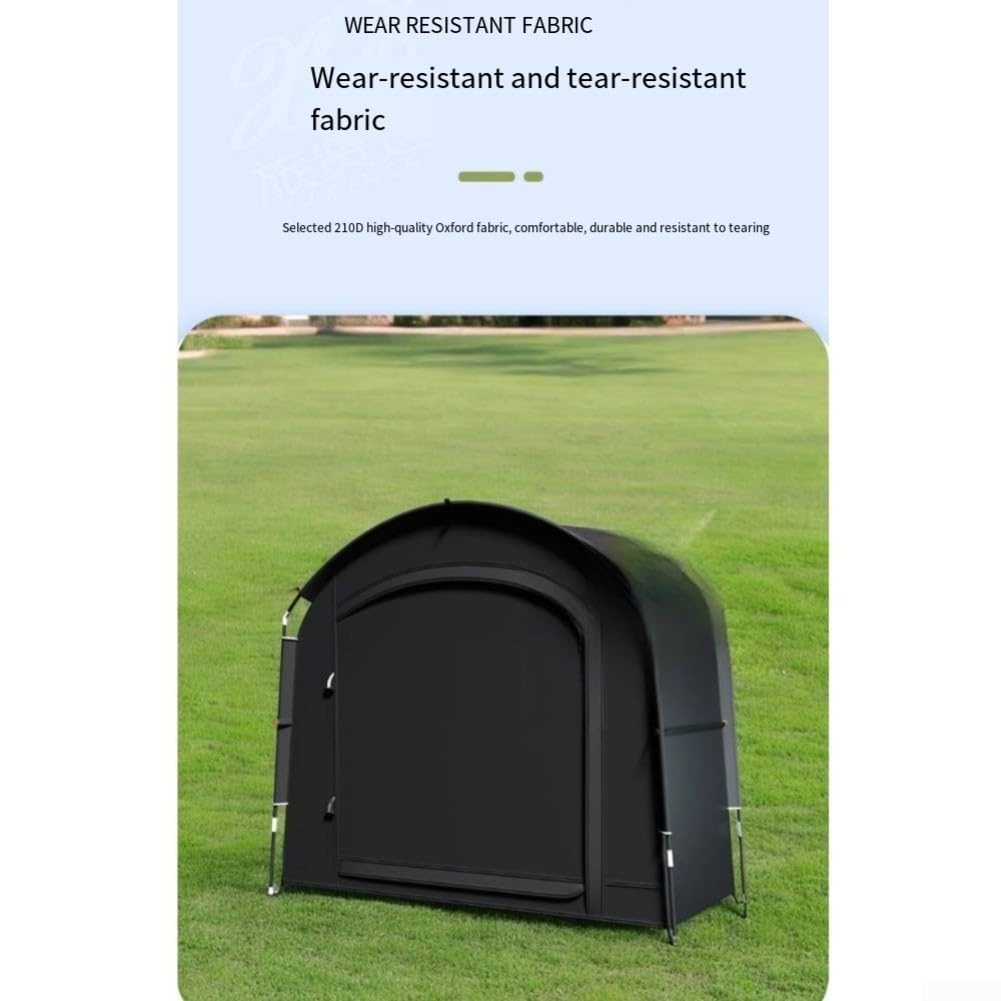 Outdoor-Aufbewahrungszelt, wasserdicht, 210D, silberbeschichtetes