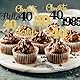 Gleevio Glitzer Cupcake Topper 40. Geburtstag, Tortendeko 40 Geburtstag Mann Frau, 20 Stück Muffin Deko 40.Geburtstagdeko, Hello 40 Kuchendeko 1985 Geburtstagdeko, Tortendeko Forty Schwarz Gold