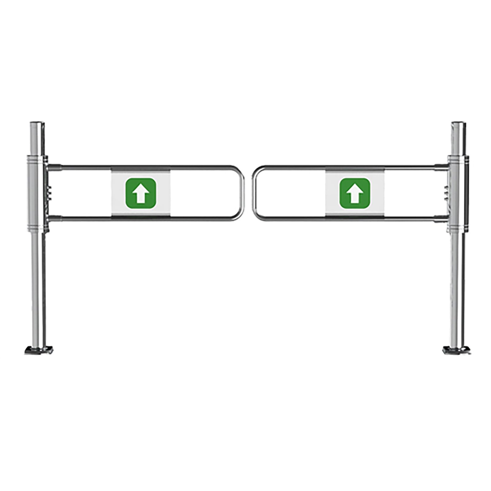 Aioneer Swing Gate Entrance Door With Automatic Rebound Safety, Ideal For Store Library Park Use-190cm/74.8in