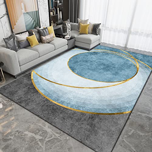 KUZQIM カーペット 2畳 ラグ 北欧 おしゃれ 洗える 幾何模様 オールシーズン 滑り止め 80*120 幾何 柄 踏み心地いい 絨毯 抗菌 防臭 防ダニ 床暖房対応 ラグマット 冷房対策 ラグ マット 洗える デザイン 通気 吸水 フローリング対応