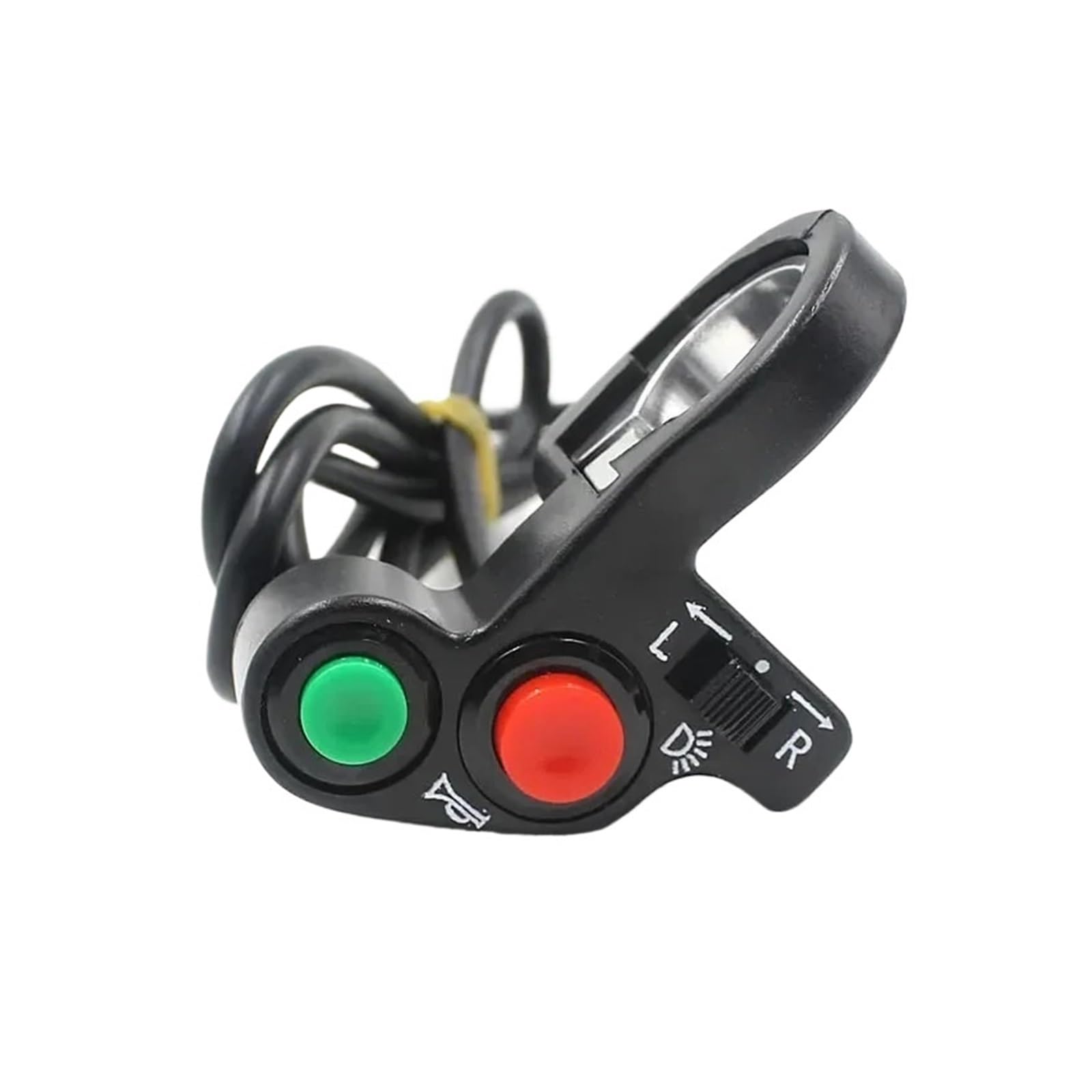 Interruptor de motocicleta para luces y bocina con conmutador resistente de intermitentes 7