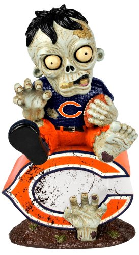Forever Collectibles Chicago Bears Zombie On Logo Figurine