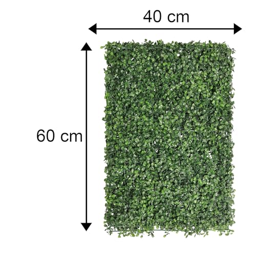 Image of ENUTROF 15PCS Artificial Wall Grass || Vertical Garden Wall for Home and Decoration|| Artificial Vertical Garden Grass Wall Panel||No-A (Maple) || (Size: 40 X 60cm) Pack of 15