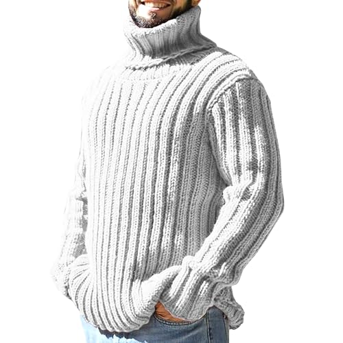 Suéter de cuello alto para hombre ideal para looks de oficina y estilo urbano