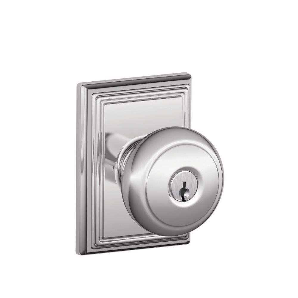 SCHLAGE Andover Knob - Keyed Entry Lock -6