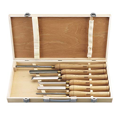 Draper 58697 Hss Woodturning Chisel 6 Piece Set