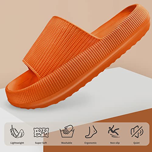 LELEBEAR Cloud Slippers for Women and Men Super Soft Massage Quick Dry Shower Pillow Sandals, Cloud Cushion Slides for Indoor & Outdoor2