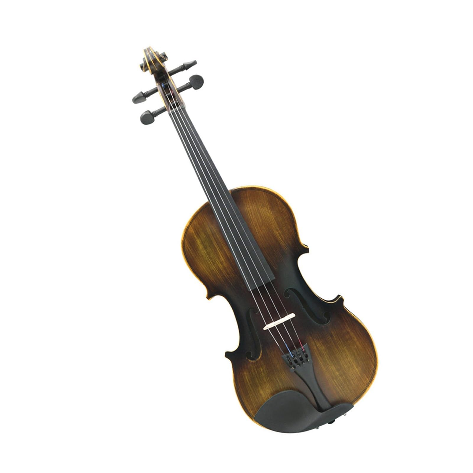 Skrzypce Matte 4/4 Z Litego Drewna Instrument Do Ćwiczeń Instrumenty Strunowe Skrzypcowe