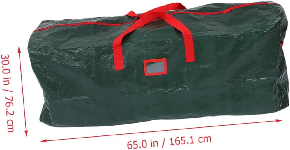 Alipis Christmas Tree Storage Bag Dustproof Holiday Tree Container with Zipper Closure and Decorations
