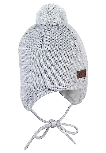 Gorro de punto Sterntaler para niños que necesitan abrigarse sin sufrir picazón 3