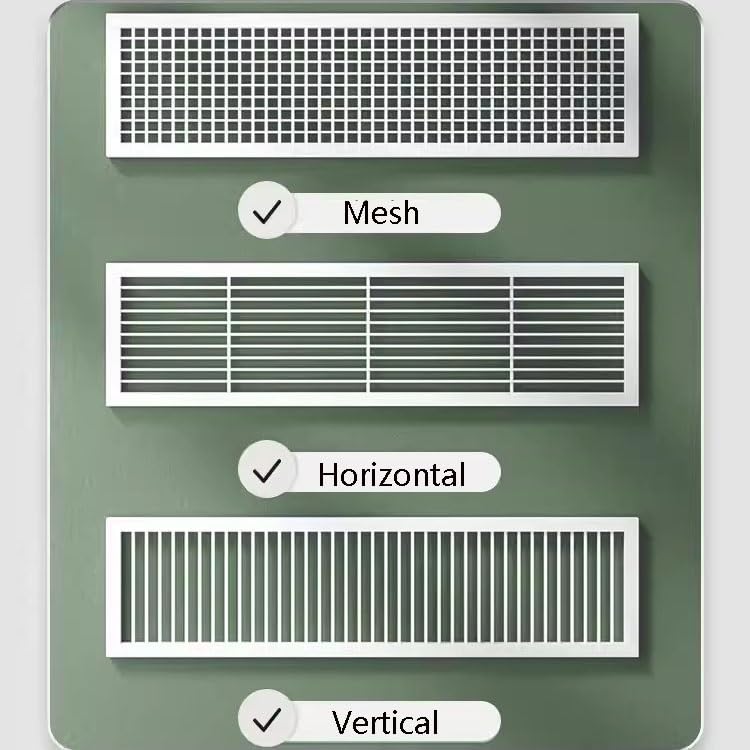 Parabrezza Regolabile per condizionatori d'Aria a Parete e a Sospensione Superiore - Controllo direzionale del Flusso d'Aria per Un Comfort e un'efficienza migliorati.