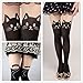 Fun Daisy Tights Stockings Cat Tail or Bear Tattoo Lovely Socks Lady Pantyhose