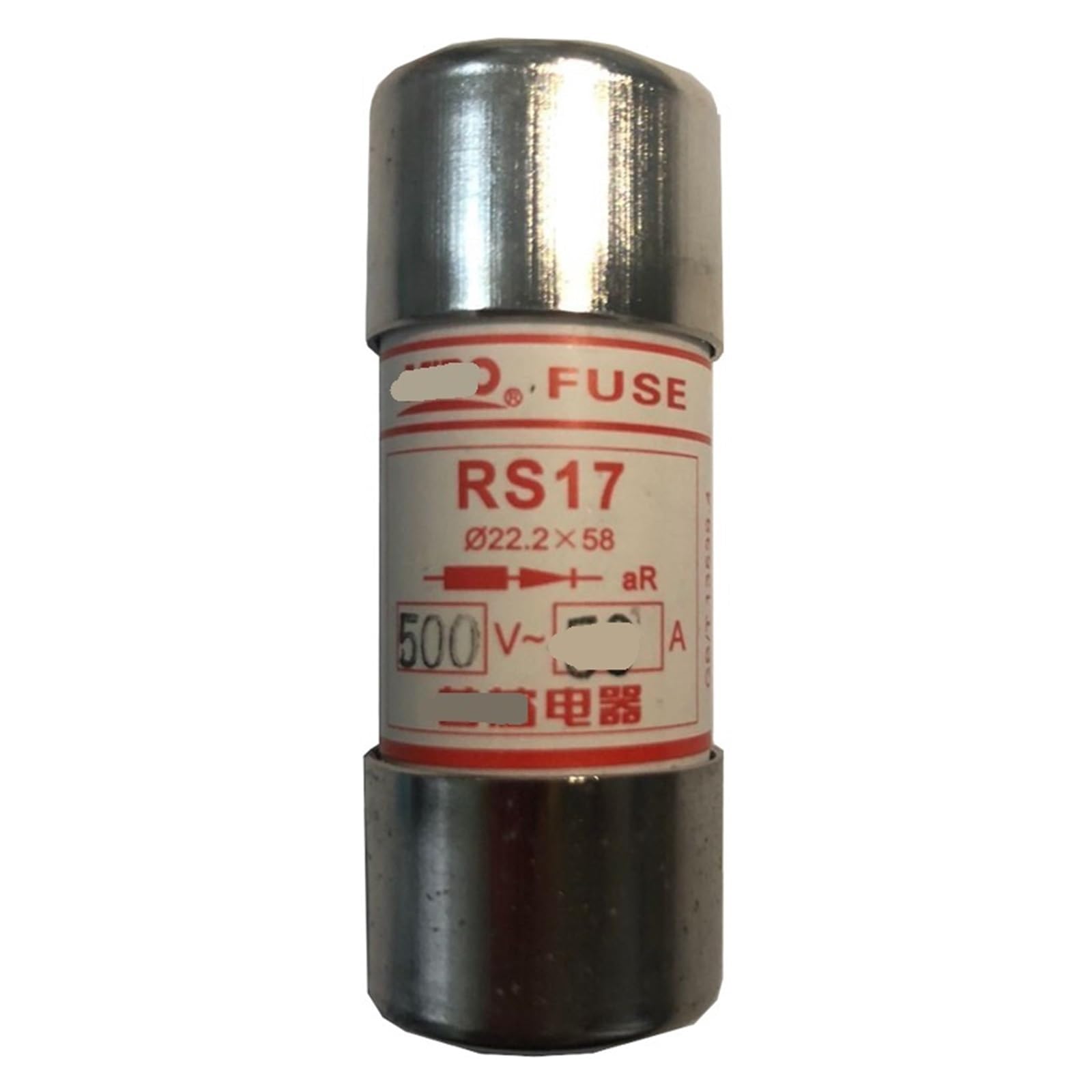 RT18-125/RS17 500V rápido cerámica fusible