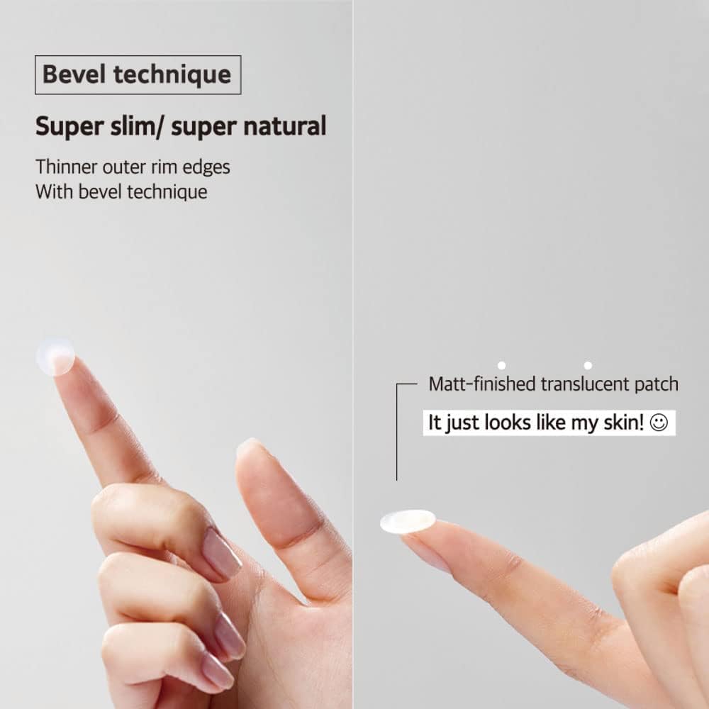 mixsoon Spot Clean Care Patch - Hydrocolloid Acne Patches for Face, Invisible Pimple Patch for Day & Night, Blemish Spot Care for Sensitive Skin (84 Patches) Korean Glass Skin Care